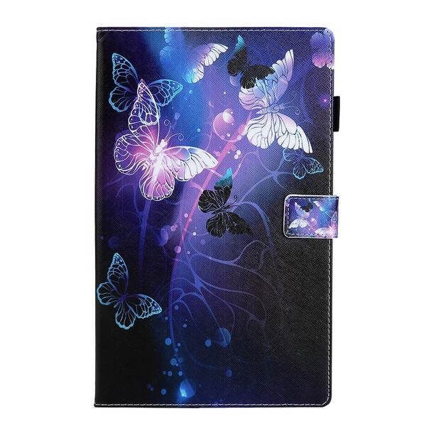 Samsung Galaxy Tab A7 Lite Hülle Magische Schmetterlinge