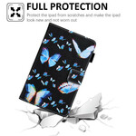 Samsung Galaxy Tab A7 Lite Hülle Mehrere Schmetterlinge