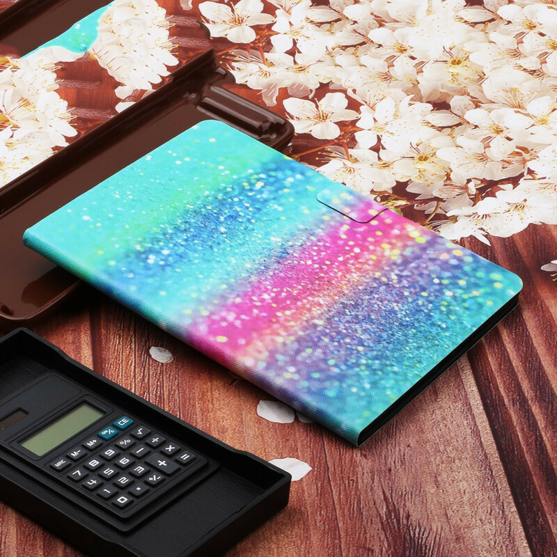 Samsung Galaxy Tab A7 Lite Hülle Glitter Design