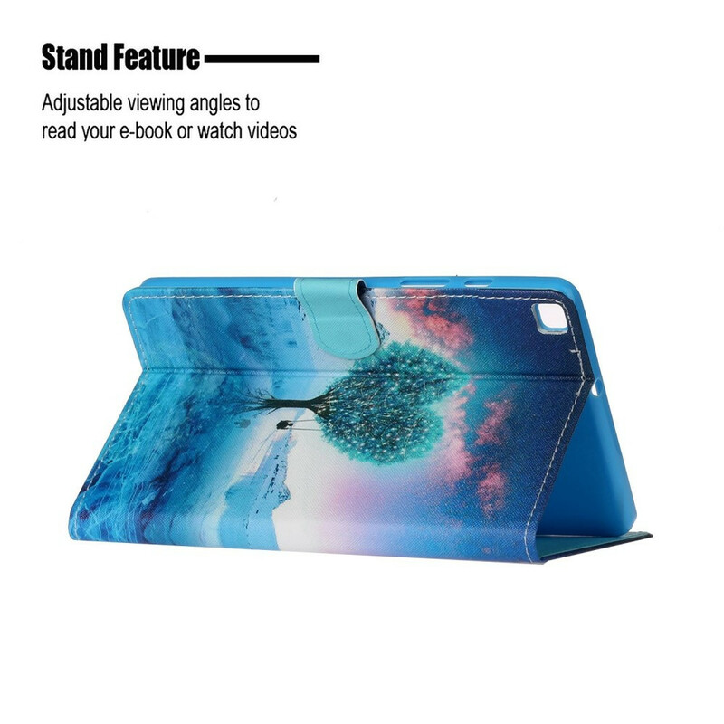 Hülle Samsung Galaxy Tab A7 Lite Baum Herz