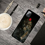 Samsung Galaxy A21s Flexible Hülle Tiger