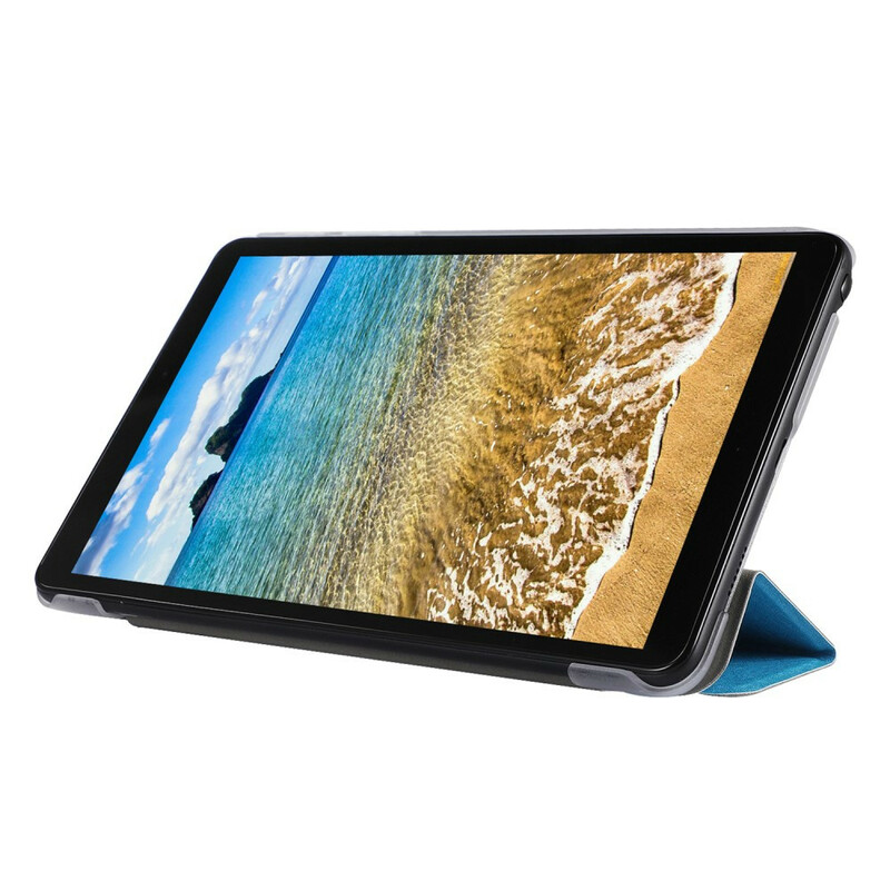 Smart Case Samsung Galaxy Tab A7 Lite Kunstleder Seidenstruktur