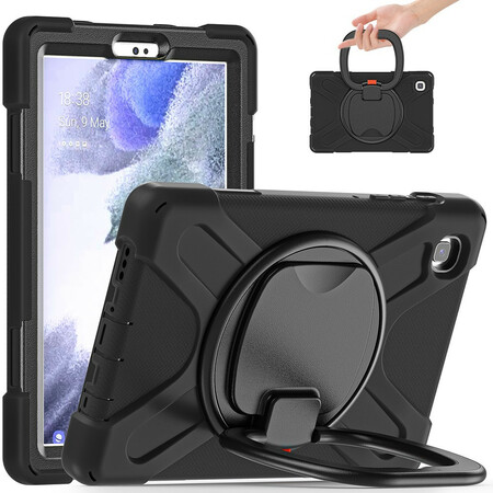 Samsung Galaxy Tab A7 Lite Cover Ultra Widerstandsfähig Ring-Drehhalter
