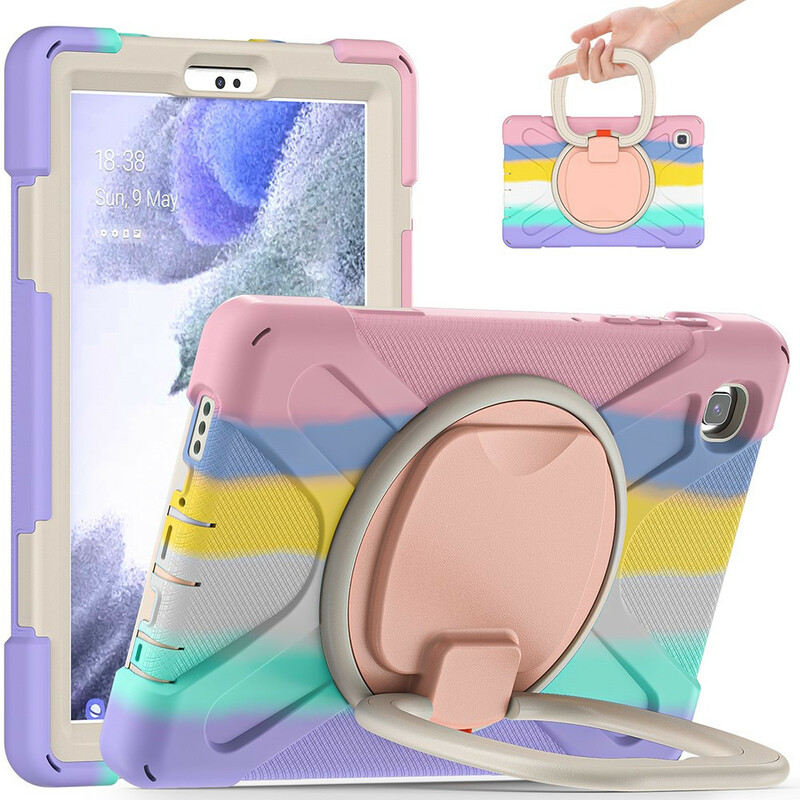 Samsung Galaxy Tab A7 Lite Cover Ultra Resistant Ring-Support Color