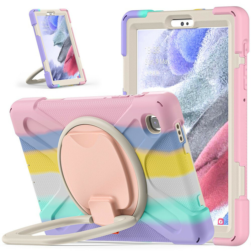 Samsung Galaxy Tab A7 Lite Ultra Resistant Ring-Support Color Cover