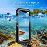 iPhone 11 Wasserdichtes Cover Gehärtetes Glas und Metall