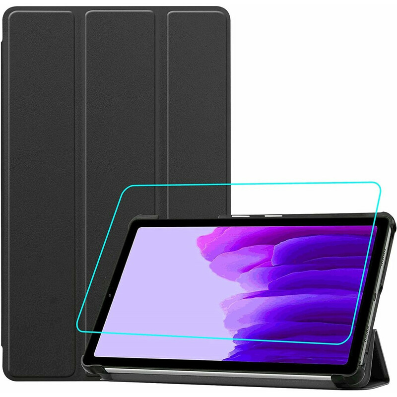 Smart Case Samsung Galaxy Tab A7 Lite Kunstleder und Displayschutzfolie