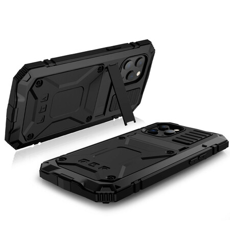 iPhone 12 Mini Wasserdichtes Cover mit Ständer R-JUST
