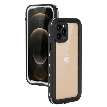 Transparentes wasserdichtes iPhone 12 Pro Cover REDPEPPER DOT