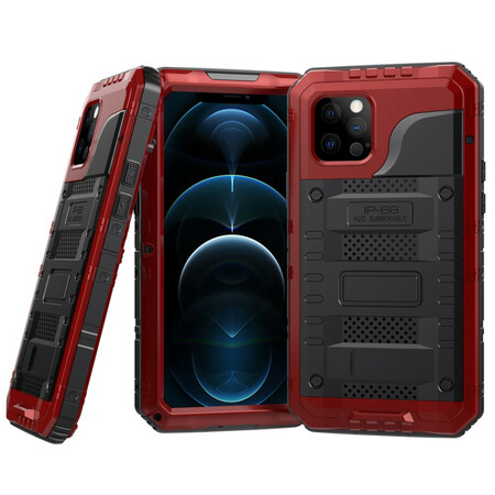 iPhone 12 Pro Max Cover Wasserdicht Super Widerstandsfähig Metall