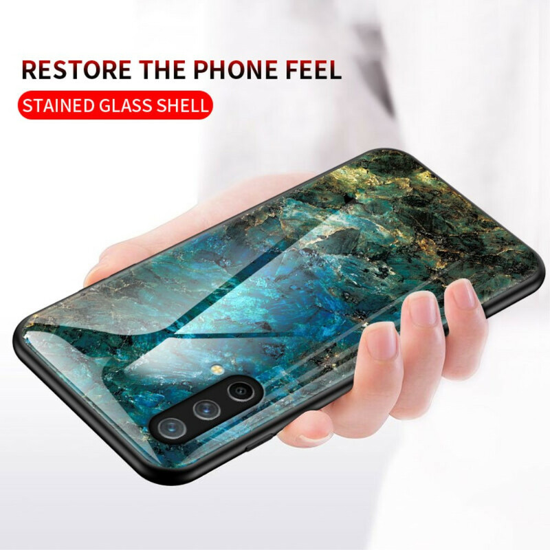 Cover OnePlus Nord CE 5G Gehärtetes Glas Marble Colors