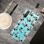 Cover OnePlus Nord CE 5G Kleine Pandas