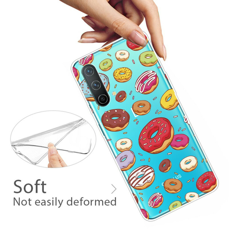 Cover OnePlus Nord CE 5G love Donuts