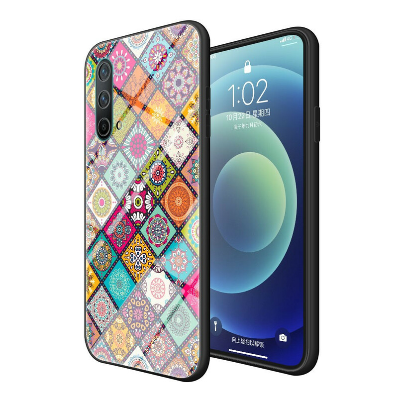 OnePlus Nord CE 5G Cover Magnetische Halterung Patchwork