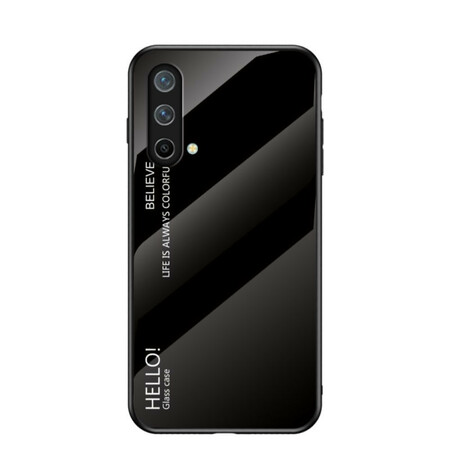 OnePlus Nord CE 5G Panzerglas Cover Hello