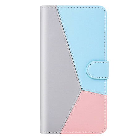 Xiaomi Redmi Note 10 / Note 10s Tasche Lederoptik Tricolor