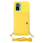 Xiaomi Redmi Note 10 / Note 10s Cover mit Schulterriemen Kartenhalter