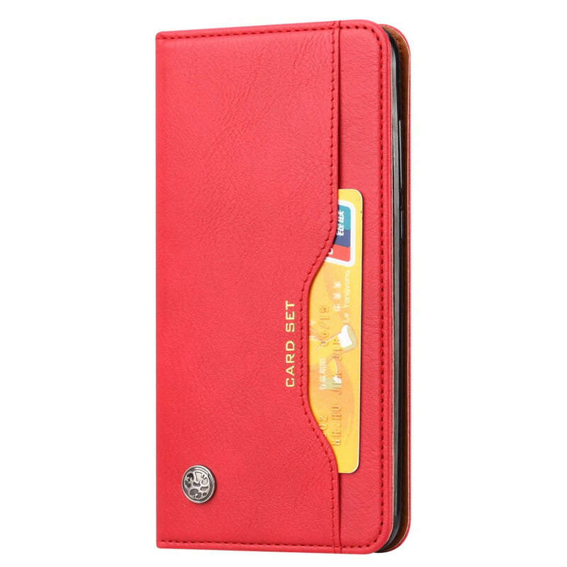 Flip Cover Xiaomi Redmi Note 10 / Note 10s Kunstleder Kartenhalter