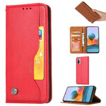 Flip Cover Xiaomi Redmi Note 10 / Note 10s Kunstleder Kartenhalter