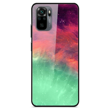 Xiaomi Redmi Note 10 / Note 10s Hülle aus gehärtetem Glas Premum Colors
