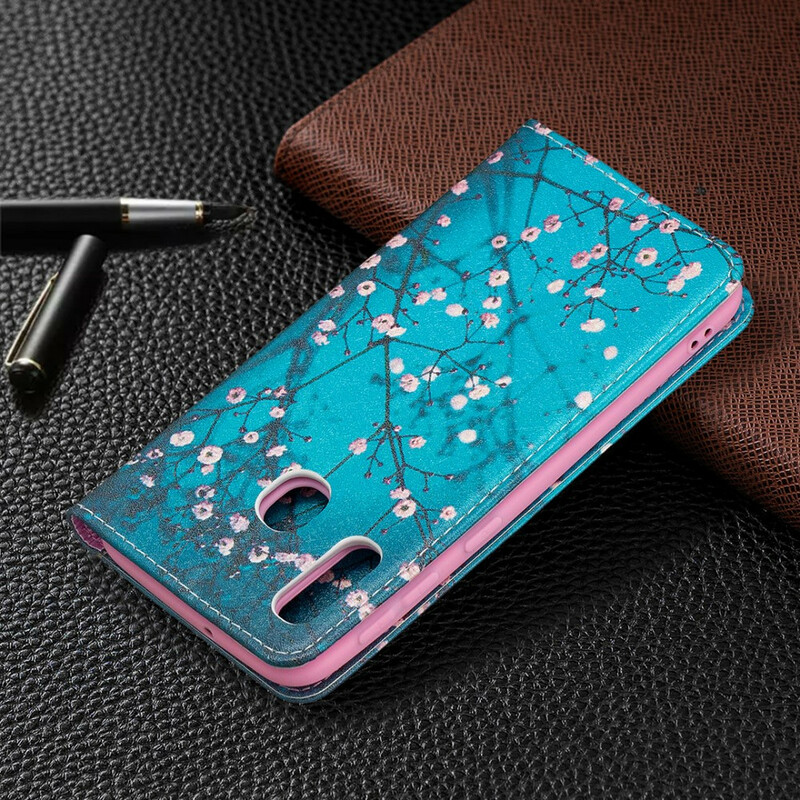 Flip Cover Samsung Galaxy A20e Blühende Zweige