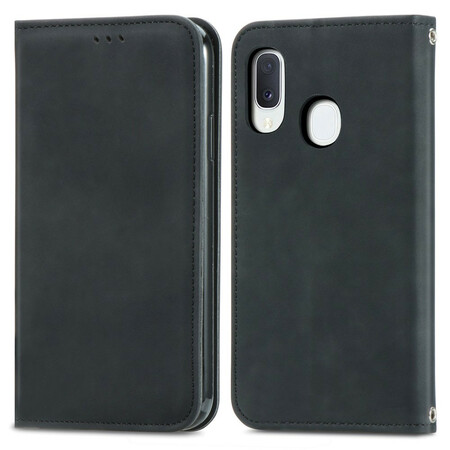 Flip Cover Samsung Galaxy A20e Kunstleder Vintage
