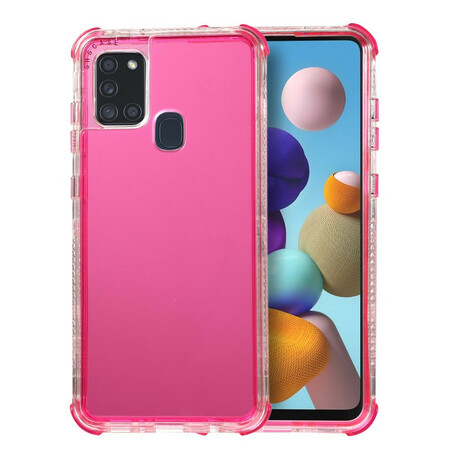 Samsung Galaxy A21s Cover Farbig Verstärkte Ecken