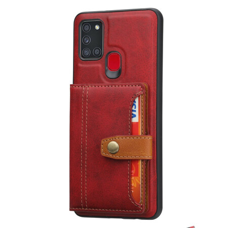 Samsung Galaxy A21s Cover Kartenhalter Halterung Riemen