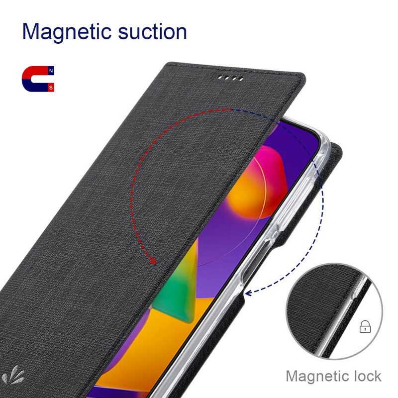 Flip Cover Xiaomi Redmi Note 10 5G / Poco M3 Pro 5G Texturiert VILI DMX