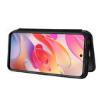 Flip Cover Xiaomi Redmi Note 10 5G / Poco M3 Pro 5G Kohlefaser Farbig