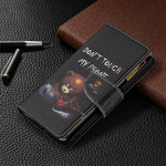 Xiaomi Redmi Note 10 5G / Poco M3 Pro 5G Tasche mit Reißverschluss Bär