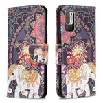 Xiaomi Redmi Note 10 5G / Poco M3 Pro 5G Hülle Indischer Elefant Xiaomi Redmi Note 10 5G / Poco M3 Pro 5G Hülle Indischer Elefant