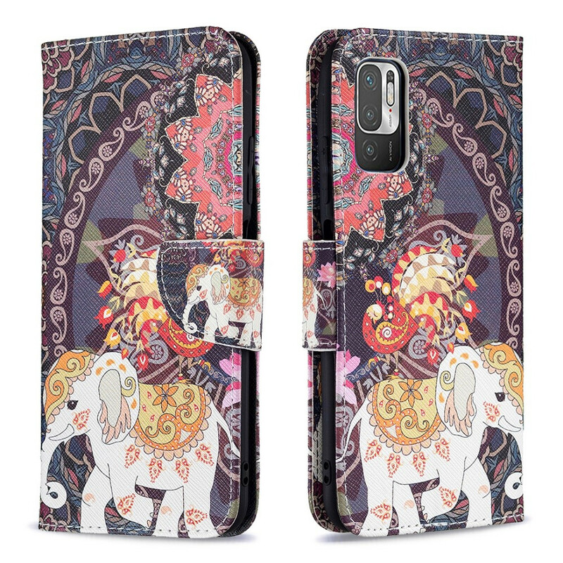 Xiaomi Redmi Note 10 5G / Poco M3 Pro 5G Hülle Indischer Elefant Xiaomi Redmi Note 10 5G / Poco M3 Pro 5G Hülle Indischer Elefant