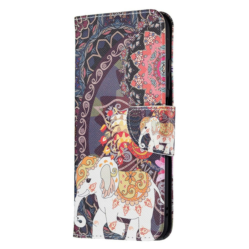 Xiaomi Redmi Note 10 5G / Poco M3 Pro 5G Hülle Indischer Elefant Xiaomi Redmi Note 10 5G / Poco M3 Pro 5G Hülle Indischer Elefant