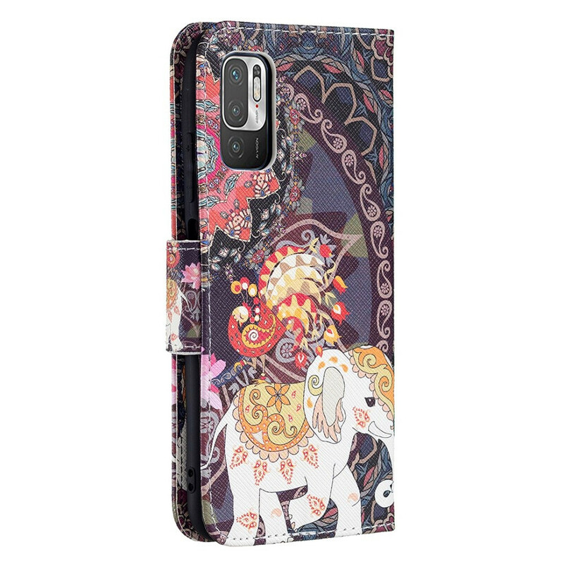 Xiaomi Redmi Note 10 5G / Poco M3 Pro 5G Hülle Indischer Elefant Xiaomi Redmi Note 10 5G / Poco M3 Pro 5G Hülle Indischer Elefant