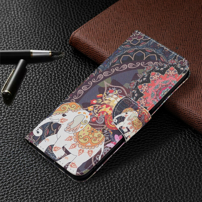 Xiaomi Redmi Note 10 5G / Poco M3 Pro 5G Hülle Indischer Elefant Xiaomi Redmi Note 10 5G / Poco M3 Pro 5G Hülle Indischer Elefant