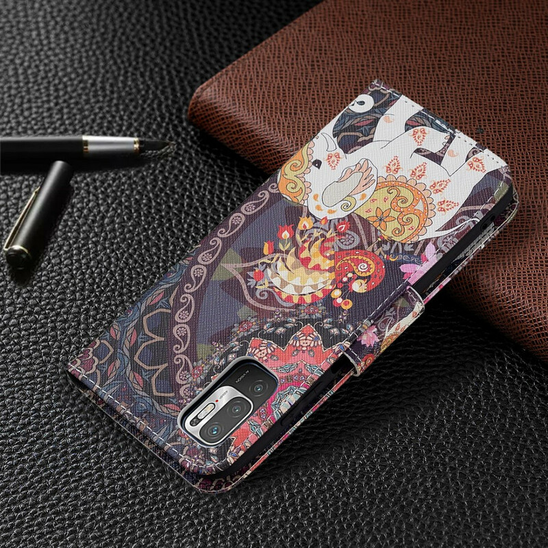 Xiaomi Redmi Note 10 5G / Poco M3 Pro 5G Hülle Indischer Elefant Xiaomi Redmi Note 10 5G / Poco M3 Pro 5G Hülle Indischer Elefant