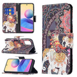 Xiaomi Redmi Note 10 5G / Poco M3 Pro 5G Hülle Indischer Elefant Xiaomi Redmi Note 10 5G / Poco M3 Pro 5G Hülle Indischer Elefant