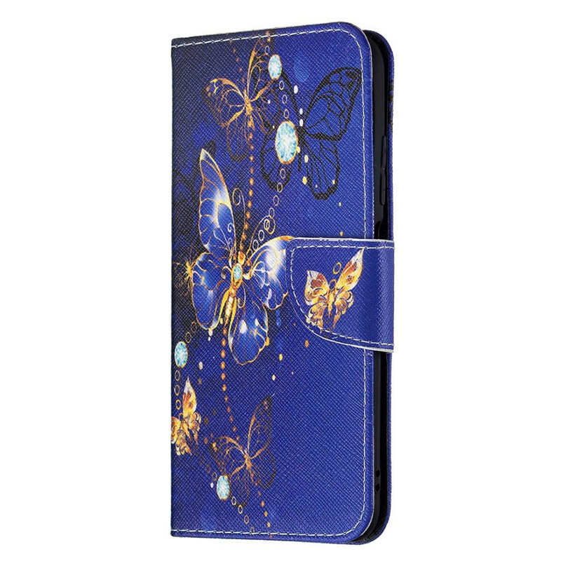 Xiaomi Redmi Note 10 5G / Poco M3 Pro 5G Hülle Unglaubliche Schmetterlinge
