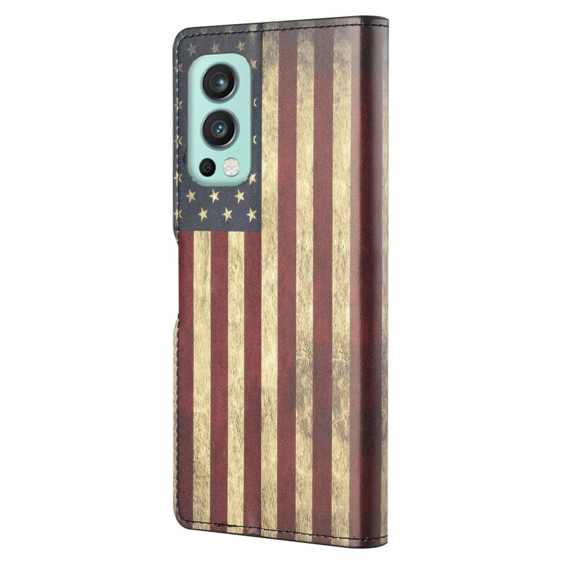 Hülle OnePlus Nord 2 5G Amerikanische Flagge