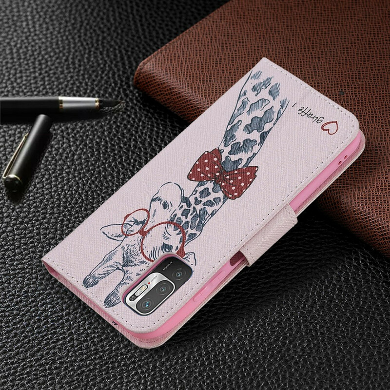 Xiaomi Redmi Note 10 5G / Poco M3 Pro 5G Giraffe Intello Tasche