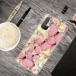 Xiaomi Redmi Note 10 5G / Poco M3 Pro 5G Cover Königliche Schmetterlinge