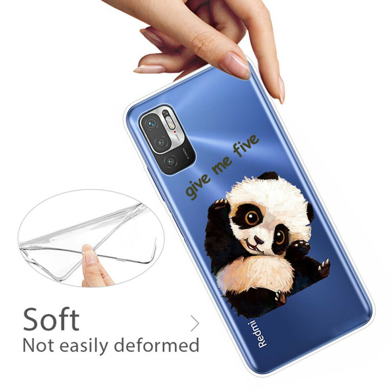 Xiaomi Redmi Note 10 5G / Poco M3 Pro 5G Panda Give Me Five Cover