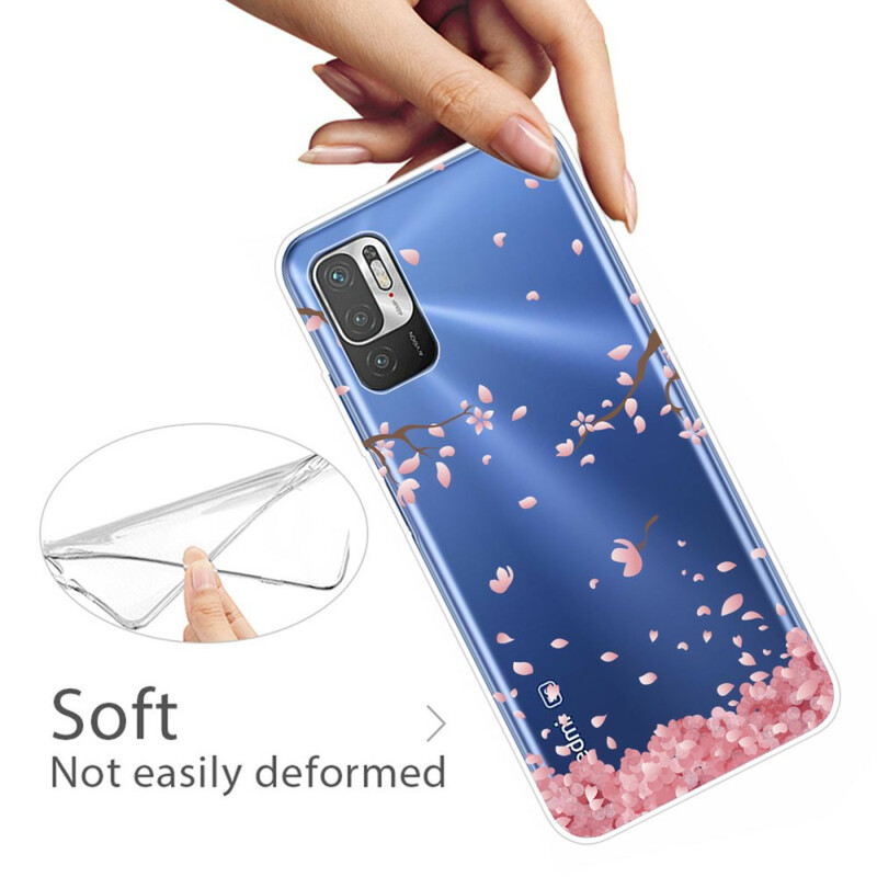 Xiaomi Redmi Note 10 5G / Poco M3 Pro 5G Hülle mit Blumenzweigen