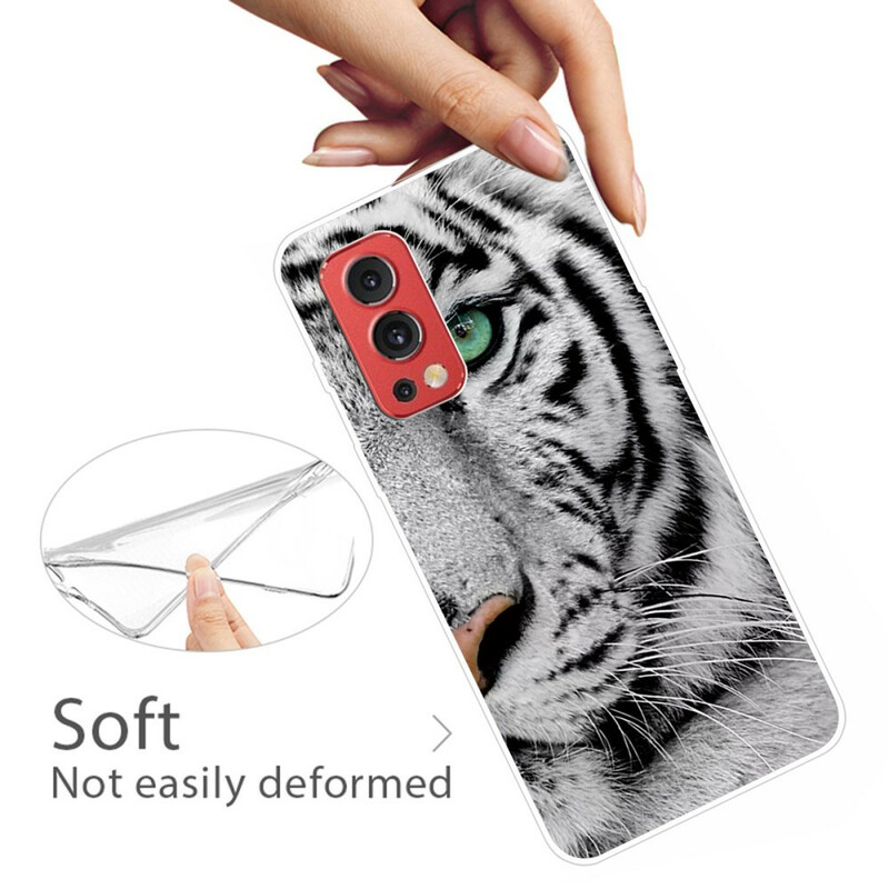 OnePlus Nord 2 5G Tiger Face Cover