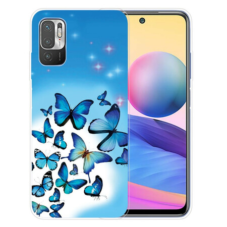 Xiaomi Redmi Note 10 5G / Poco M3 Pro 5G Schmetterlinge Cover