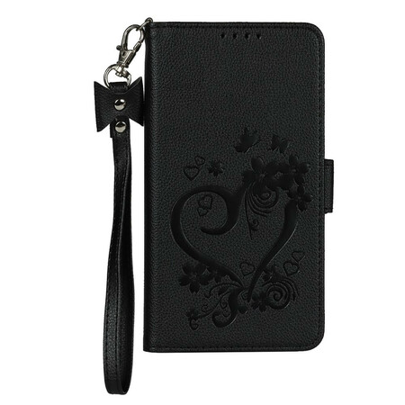 iPhone 12 Mini Herz Hülle mit Lanyard