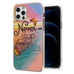 iPhone Cover 12 / 12 Pro Never Sto Dreaming Schmetterlinge