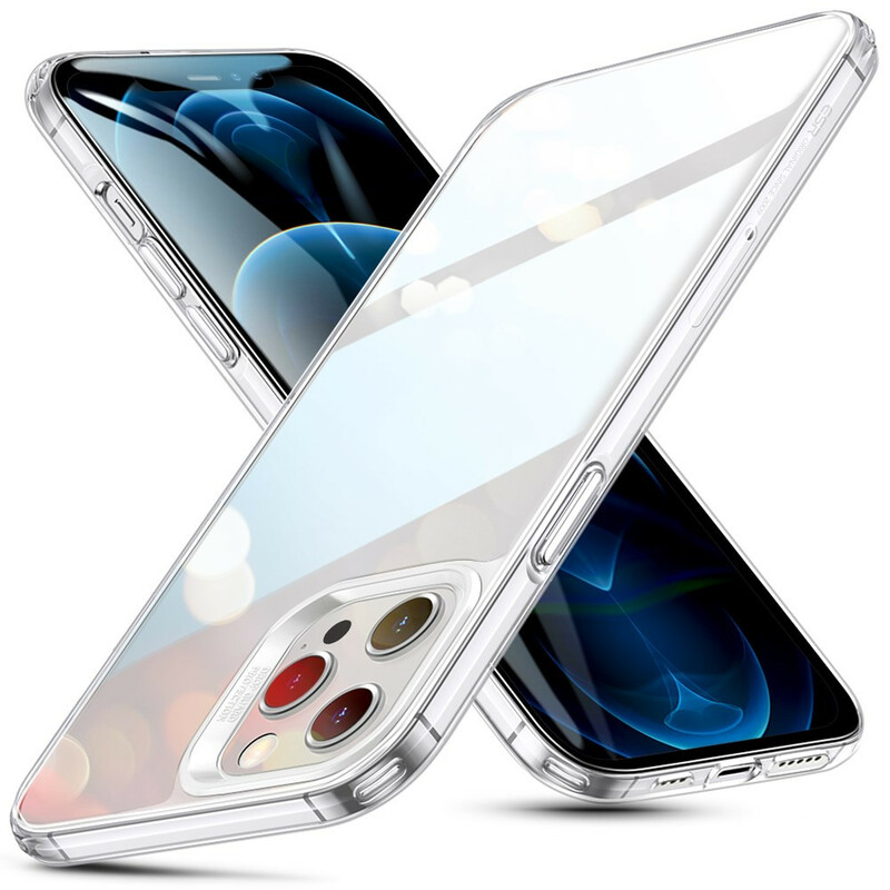iPhone 12 / 12 Pro Cover Glasrückseite und Silikonrand