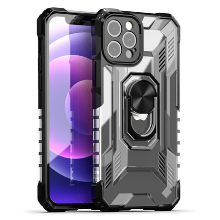 Frosty iPhone 12 Pro Cover mit Ringhalter